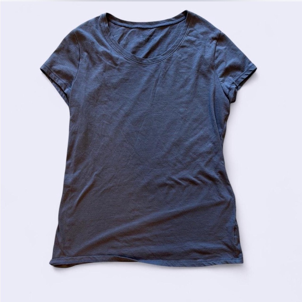 Blue Minimalist Top